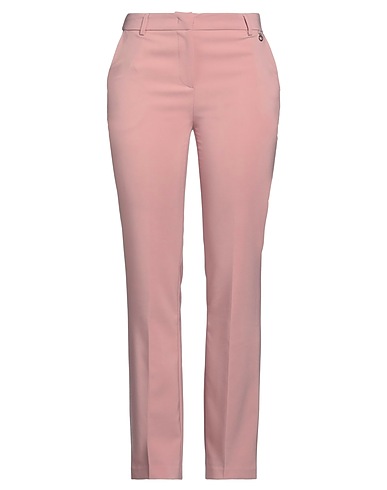 RELISH Casual trouser Pink 88% Polyester, 12% Elastane