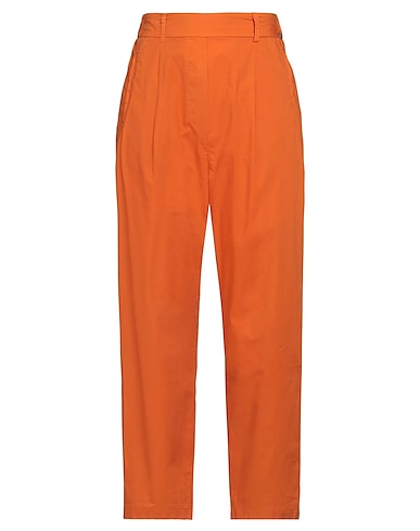 MÊME ROAD Casual pants Rust 100% Cotton