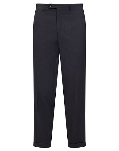 MICHAEL COAL Casual pants Charcoal 70% Polyester, 28% Viscose, 2% Elastane
