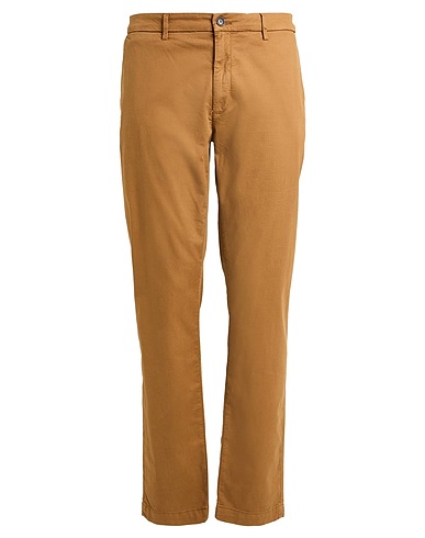 LIU •JO MAN Casual pants Camel 98% Cotton, 2% Elastane