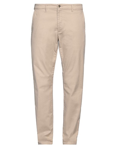 LIU •JO MAN Casual trouser Beige 98% Cotton, 2% Elastane