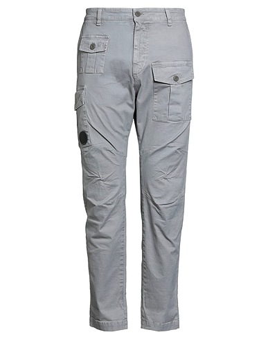 MASON'S Casual trouser Grey 97% Cotton, 3% Elastane