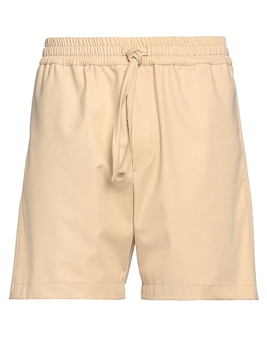 GAëLLE Paris Shorts & Bermuda Beige 64% Polyester, 33% Viscose, 3% Elastane