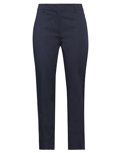 WEEKEND MAX MARA Casual pants Midnight blue 97% Cotton, 3% Elastane