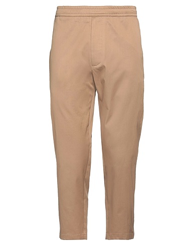 LOW BRAND Casual pants Camel 96% Cotton, 4% Elastane