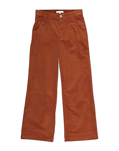 CHLOÉ Pantalone Marrone 98% Cotone, 2% Elastan