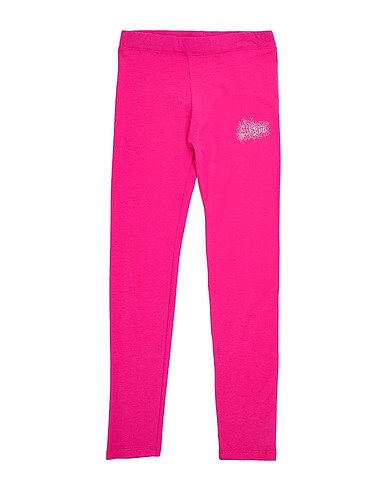 MSGM Leggings Fuchsia 96% Cotton, 4% Elastane