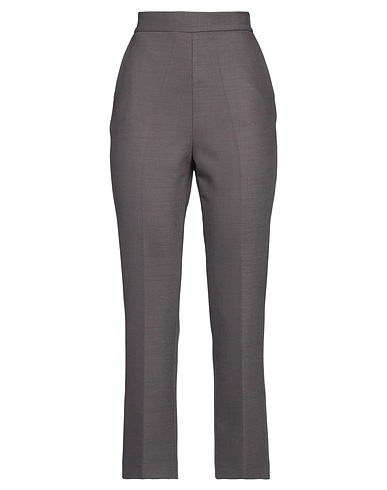FABIANA FILIPPI Casual pants Lead 53% Polyester, 43% Virgin Wool, 4% Elastane