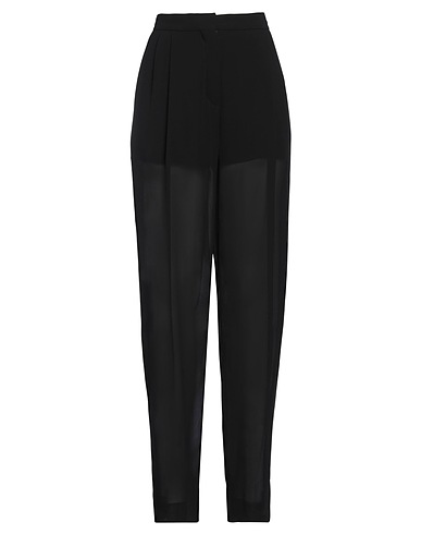 SONIA RYKIEL Casual trouser Black 100% Silk, Triacetate, Polyester
