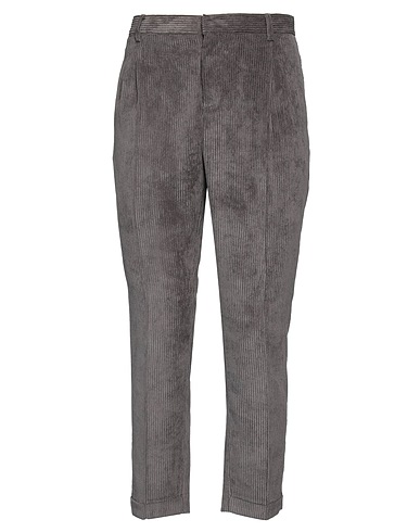 GREY DANIELE ALESSANDRINI Casual trouser Grey 87% Polyester, 11% Polyamide, 2% Elastane