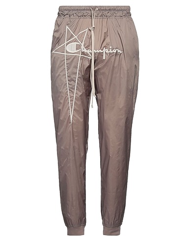RICK OWENS x CHAMPION Casual trouser Khaki 100% Polyamide
