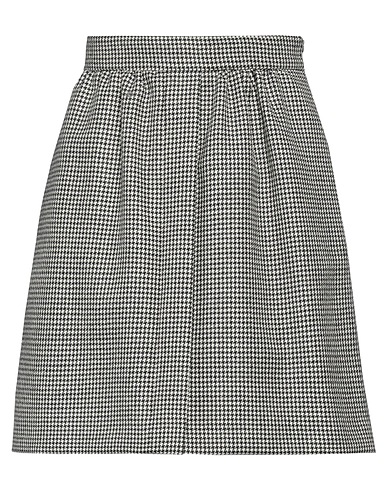 MAX MARA Mini skirt Black 100% Virgin Wool