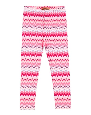 MISSONI KIDS Leggings Magenta 90% Cotton, 10% Elastane
