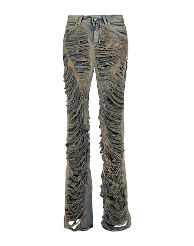 DRKSHDW by RICK OWENS ジーンズ グレー コットン 100%