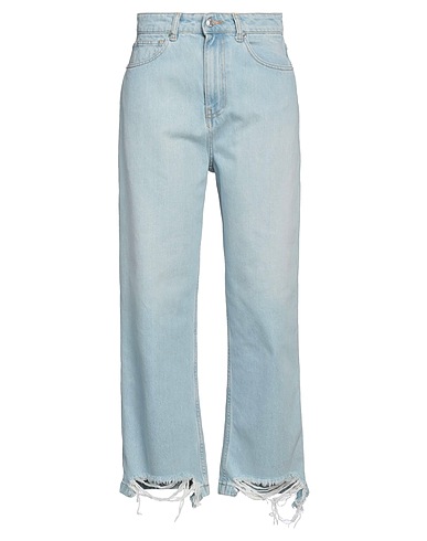 VICOLO Denim trousers DENIM COUTURE Blue 100% Cotton