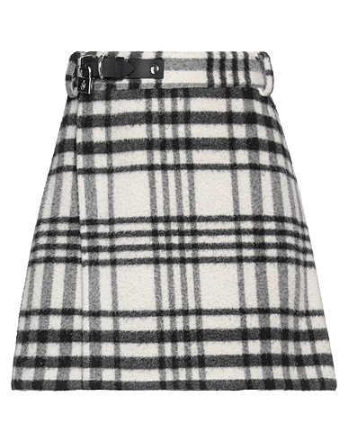 JW ANDERSON Mini skirt Black 57% Virgin Wool, 22% Wool, 14% Polyamide, 7% Polyester