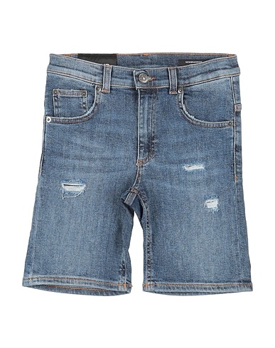 DONDUP Shorts jeans Blu 98% Cotone, 2% Elastan