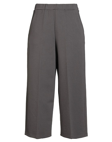 MARIA BELLENTANI Casual pants Grey 68% Viscose, 28% Polyamide, 4% Elastane