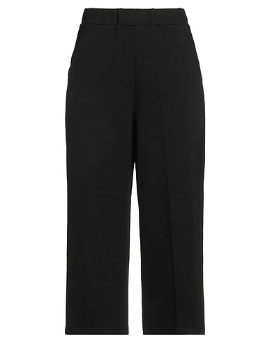 MARIA BELLENTANI Casual pants Black 68% Viscose, 28% Polyamide, 4% Elastane