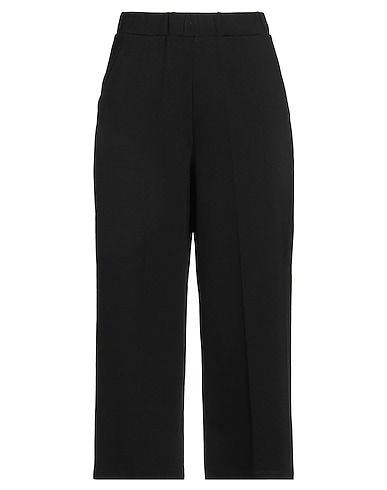 MARIA BELLENTANI Casual pants NERO 68% Viscose, 28% Polyamide, 4% Elastane