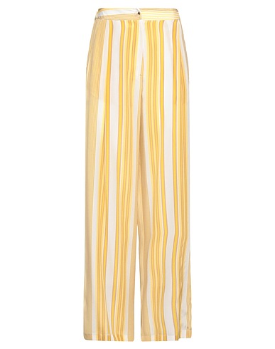 BARBA Napoli Casual trouser Pastel yellow 100% Silk