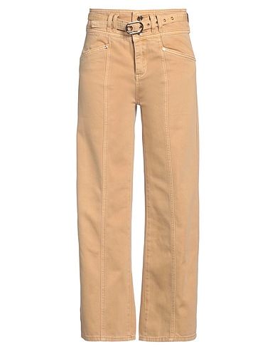 GAUDÌ Casual trouser Sand 69% Cotton, 23% Polyester, 8% Lyocell