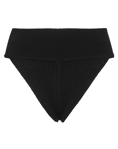 RICK OWENS Shorts & Bermuda Black 97% Cashmere, 2% Wool, 1% Elastane, Viscose, Polyester