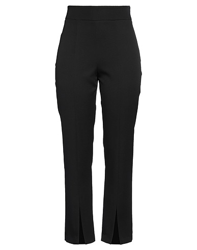 AKEP Casual trouser Black 63% Cotton, 33% Polyester, 4% Elastane