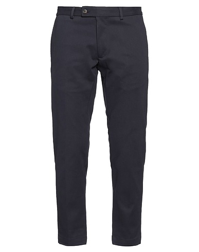 MESSAGERIE Casual pants PATRIZIO PISCAGLIA Midnight blue 98% Cotton, 2% Elastane