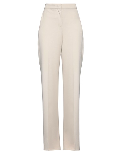 MAX MARA Casual trouser Sand 98% Virgin Wool, 2% Elastane