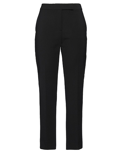 MAX MARA Casual trouser Black 96% Virgin Wool, 4% Elastane