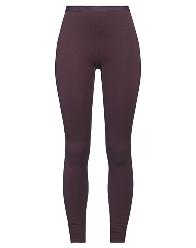 RICK OWENS LILIES Leggings Viola scuro 60% Viscosa, 27% Poliammide, 13% Elastan