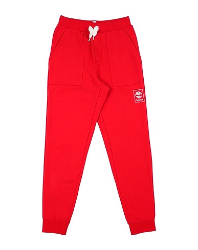 TIMBERLAND Casual trouser Red 74% Cotton, 26% Polyester