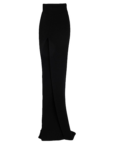 RICK OWENS Long skirt Black 97% Cashmere, 3% Wool, Viscose, Polyester