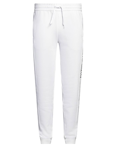 EA7 Casual trouser White 100% Cotton