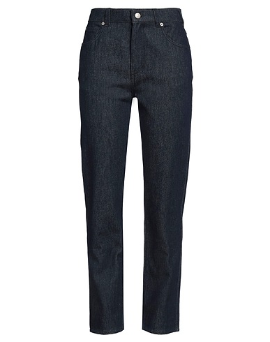 MCQUEEN Denim pants Blue 100% Cotton