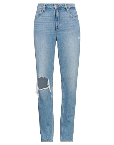 PAIGE Denim trousers Blue 60% Cotton, 40% Lyocell