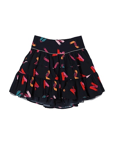 LANVIN Skirt Midnight blue 100% Viscose, Polyamide