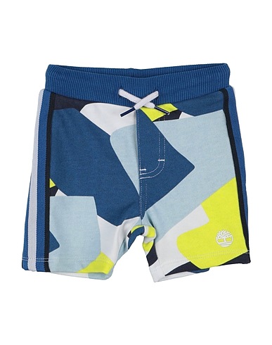 TIMBERLAND Shorts & Bermuda Blu 80% Cotone, 20% Poliestere