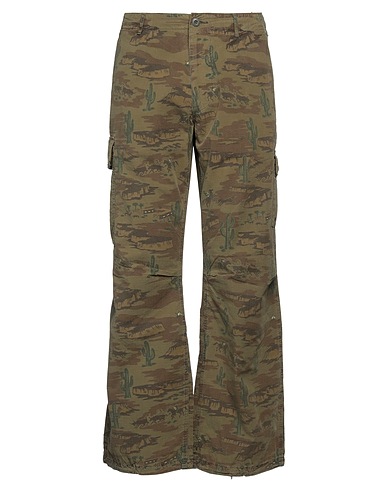 STEVENSON OVERALL CO. Casual pants Military green 100% Cotton
