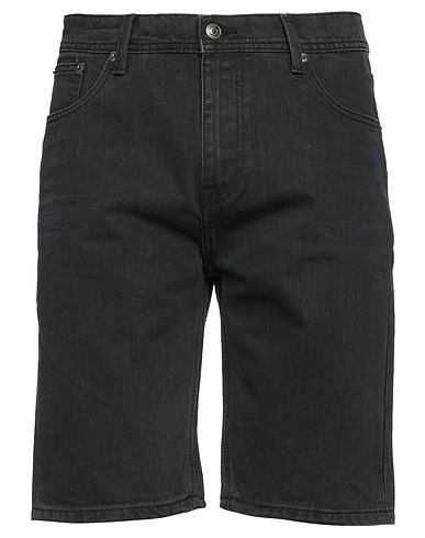 BELLFIELD Shorts jeans Nero 75% Cotone, 25% Poliestere