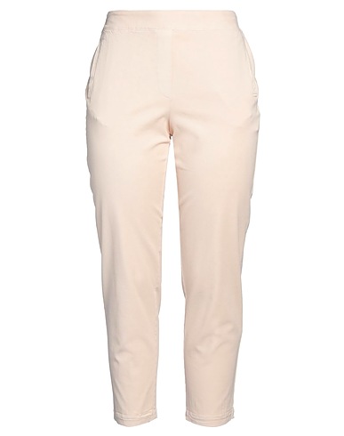 ALESSIA SANTI Casual trouser Sand 57% Cotton, 40% Viscose, 3% Elastane