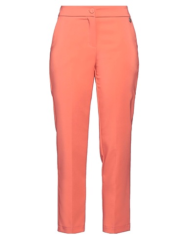 BERNA Casual trouser Salmon pink 89% Polyester, 11% Elastane