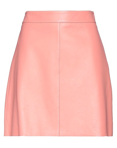 WEEKEND MAX MARA Mini skirt Pink Lambskin