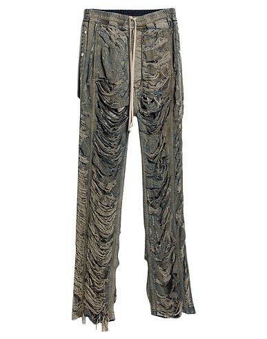 DRKSHDW by RICK OWENS Denim pants Blue 100% Cotton, Elastomultiester