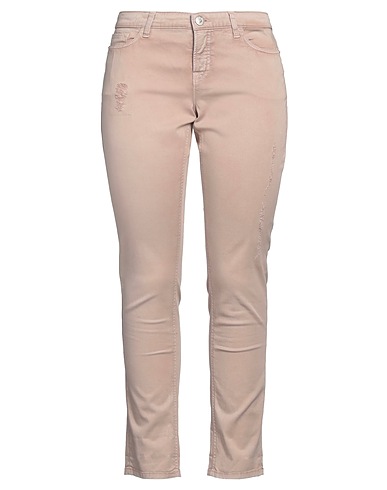 CAMBIO Casual pants Light brown 98% Cotton, 2% Elastane