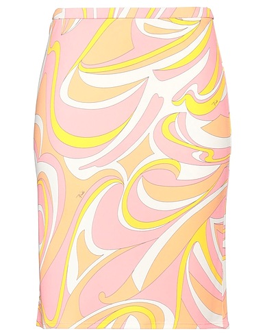 PUCCI Mini skirt Pink 82% Viscose, 18% Silk
