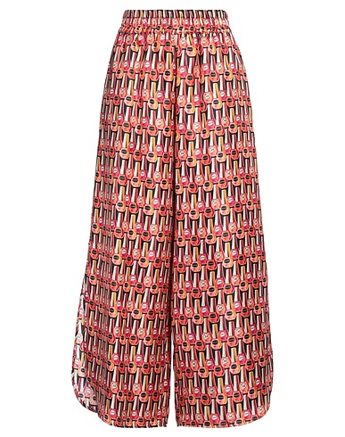 MAX MARA Pantalone Rosa 100% Seta