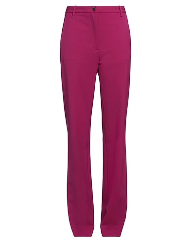 NINE IN THE MORNING Casual trouser Mauve 53% Polyester, 43% Wool, 4% Elastane