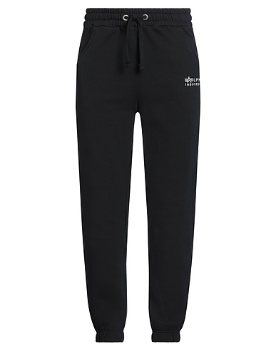 ALPHA INDUSTRIES スウェットパンツ ブラック オーガニックコットン 100%